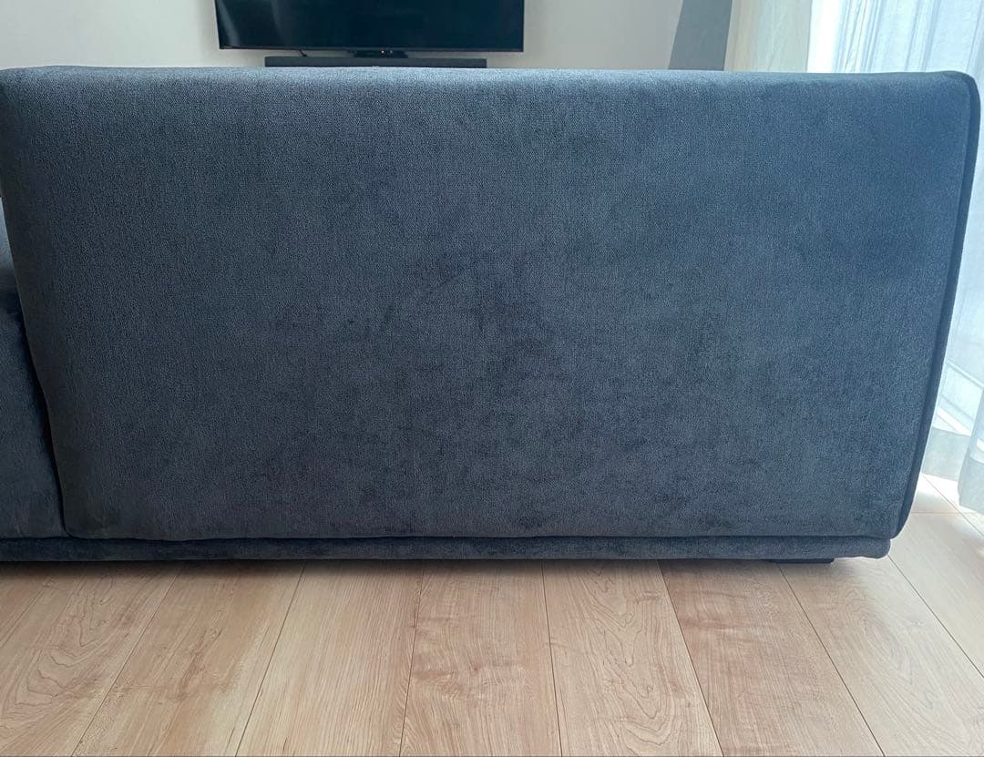 Francfranc メーネソファ2 ソファL 黒