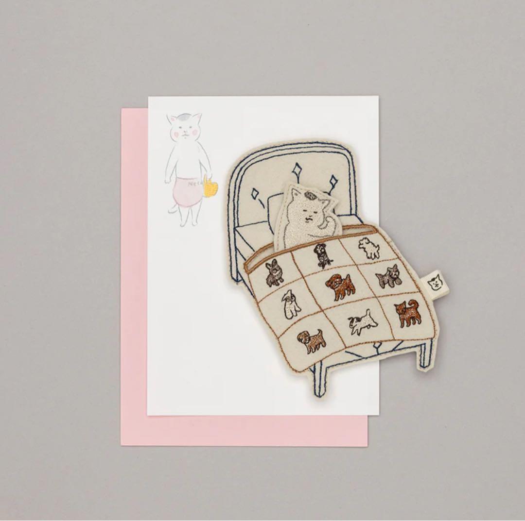 1☆ きょうの猫村さん　CORAL & TUSK フェルトカード　猫村さん