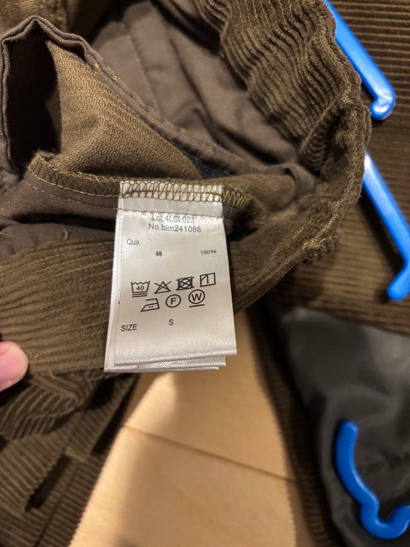 Bleme コーデュロイセットアップ