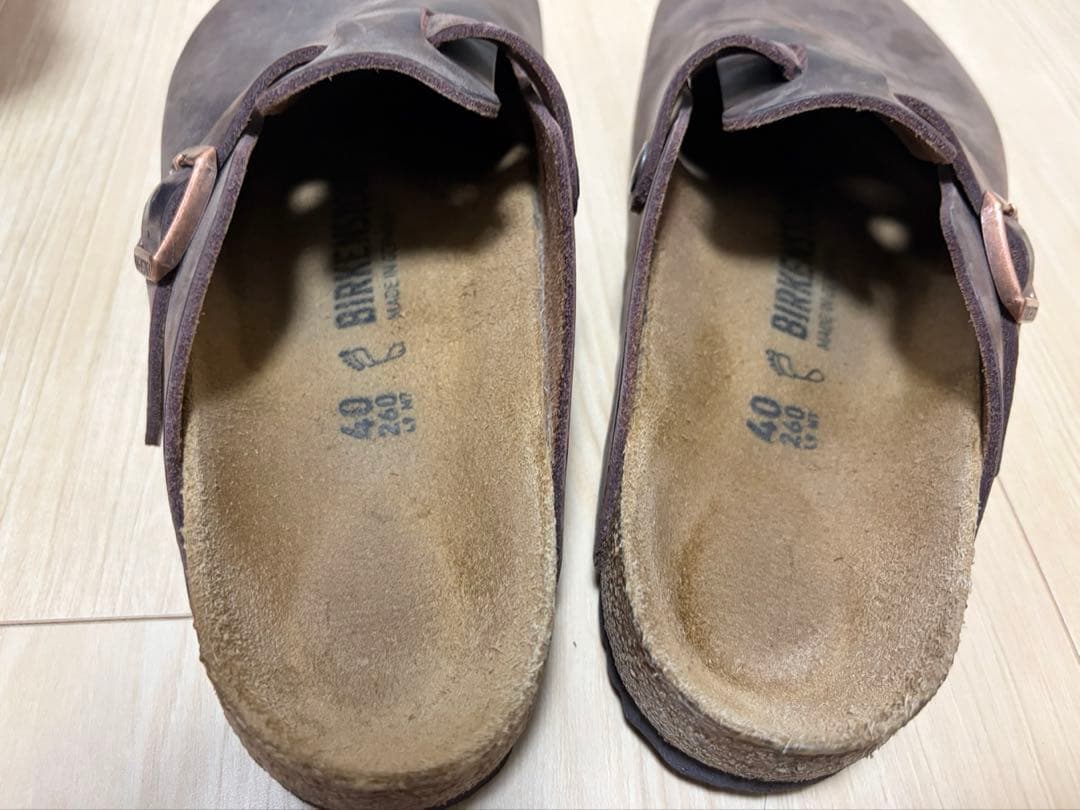 BIRKENSTOCK BOSTON レギュラー幅　サイズ40