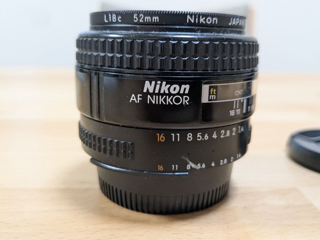 AF nikkor　50mm f1.4 オートフォーカスレンズ
