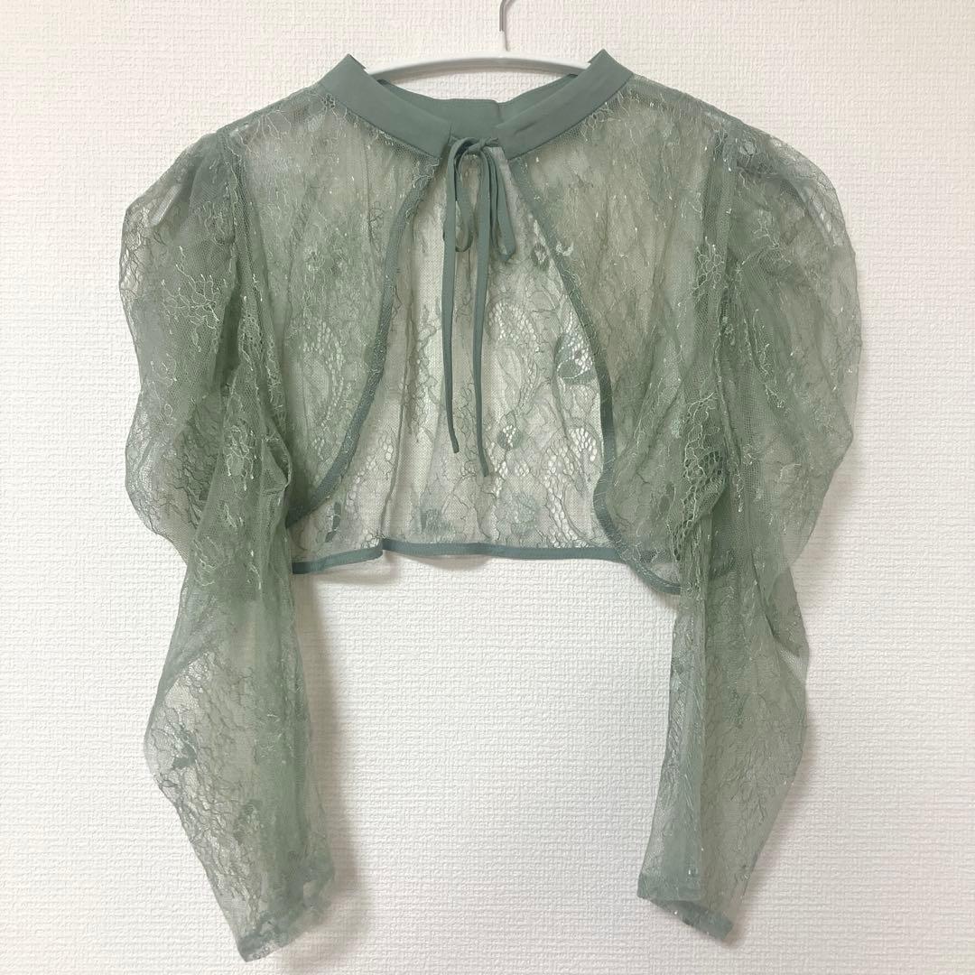 N⭐︎　新品　極美品　人気　3way レースボレロセット フレア　Ｓ