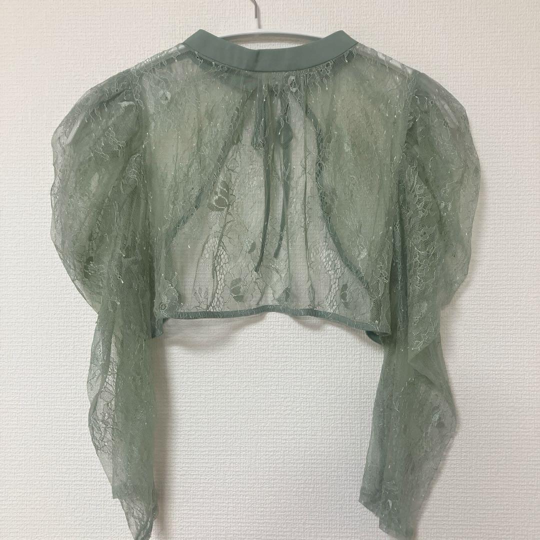 N⭐︎　新品　極美品　人気　3way レースボレロセット フレア　Ｓ