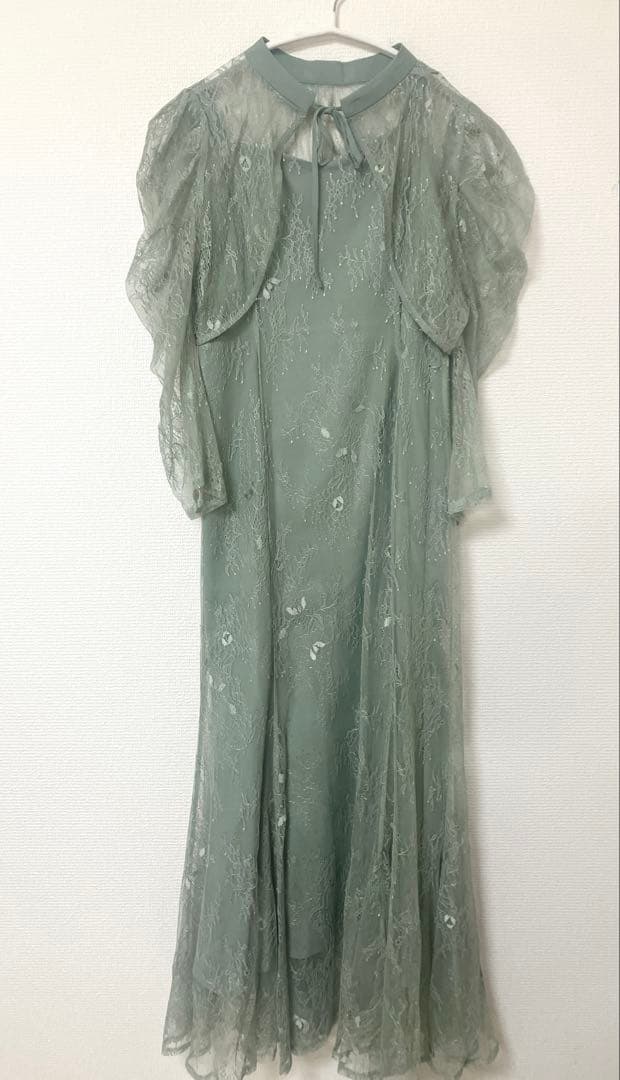 N⭐︎　新品　極美品　人気　3way レースボレロセット フレア　Ｓ