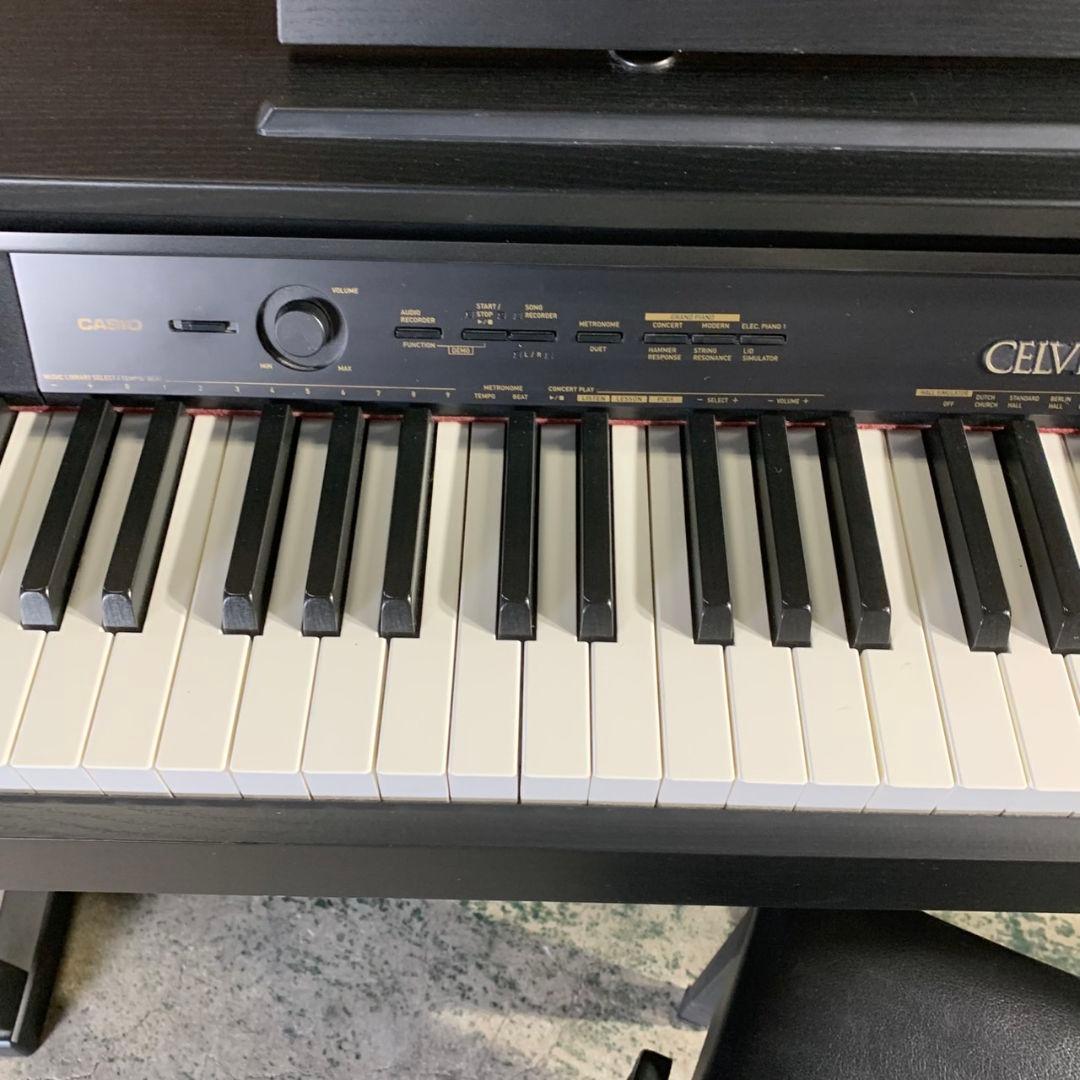 J493\" CASIO CELVIANO AP-460 電子ピアノ 17年製 黒