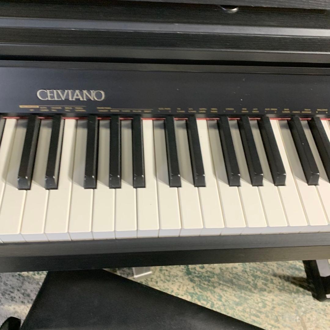 J493\" CASIO CELVIANO AP-460 電子ピアノ 17年製 黒