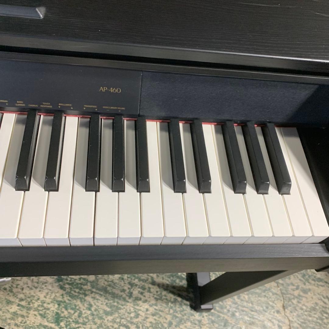 J493\" CASIO CELVIANO AP-460 電子ピアノ 17年製 黒