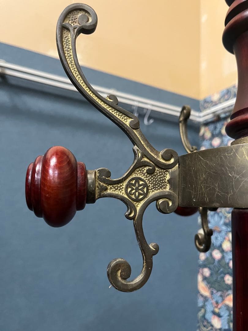 nelluo＊カリモク コロニアル ハンガーラック ポールハンガー