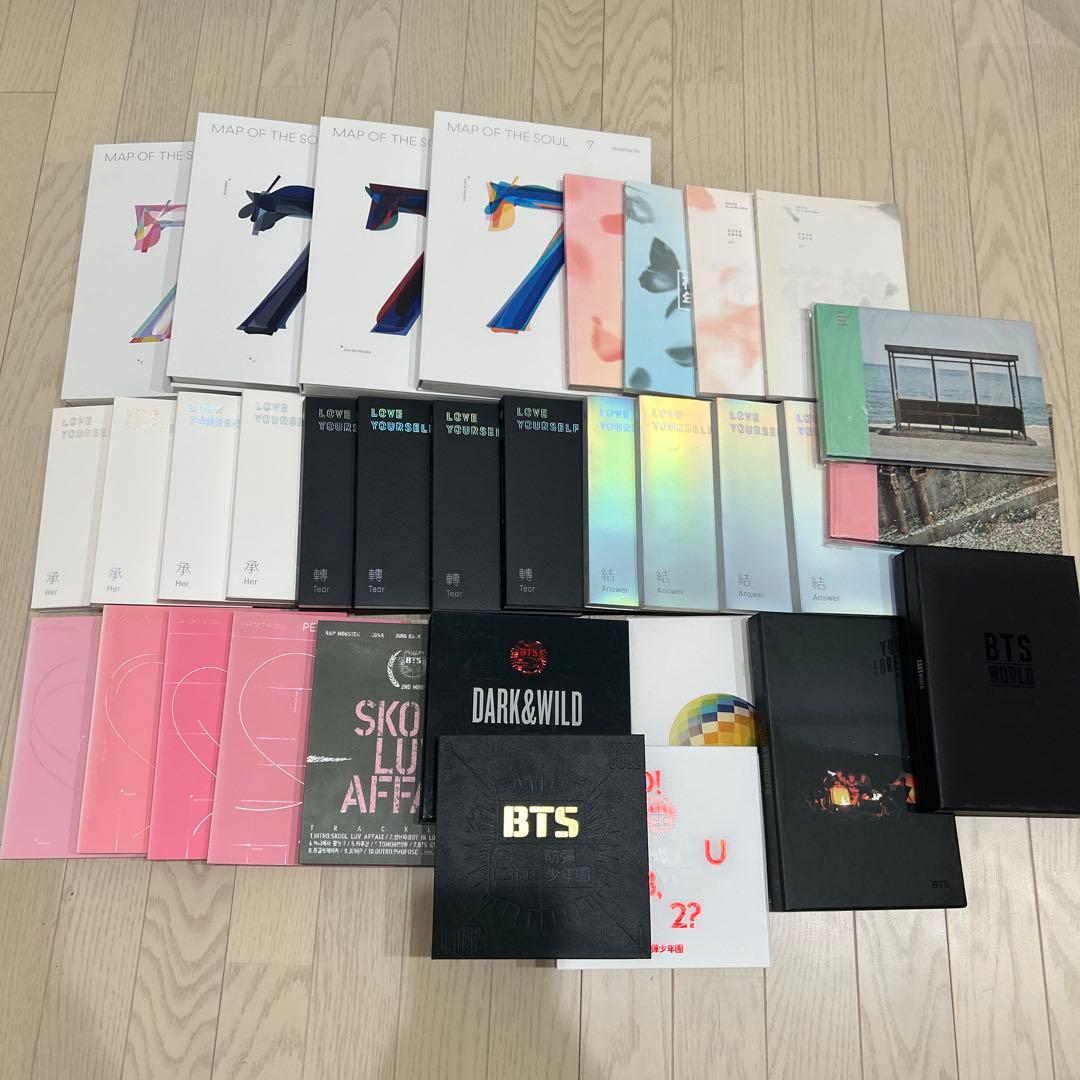 BTS 公式 アルバム セット CDまとめ売り 35枚