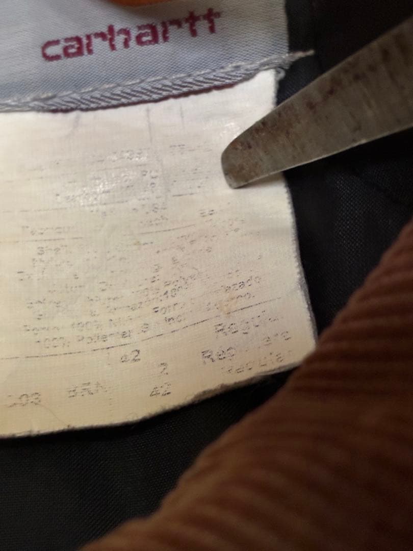 USA製/UFCWタグ　carhartt トラディショナルジャケット ベージュ