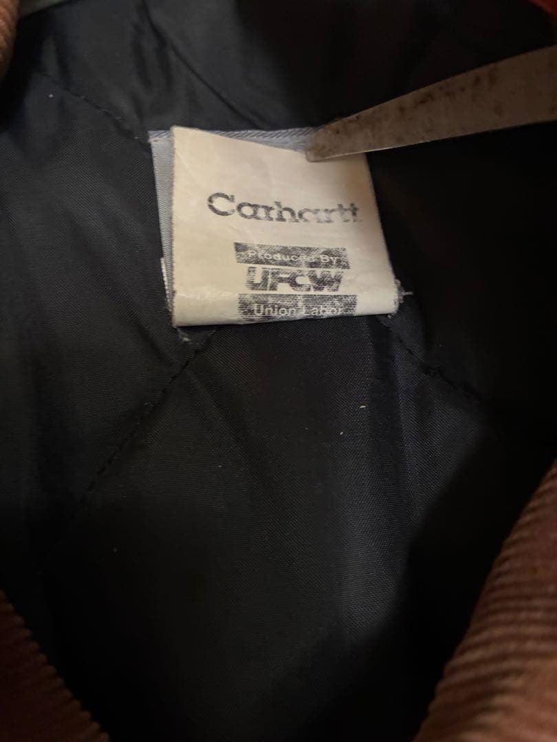 USA製/UFCWタグ　carhartt トラディショナルジャケット ベージュ