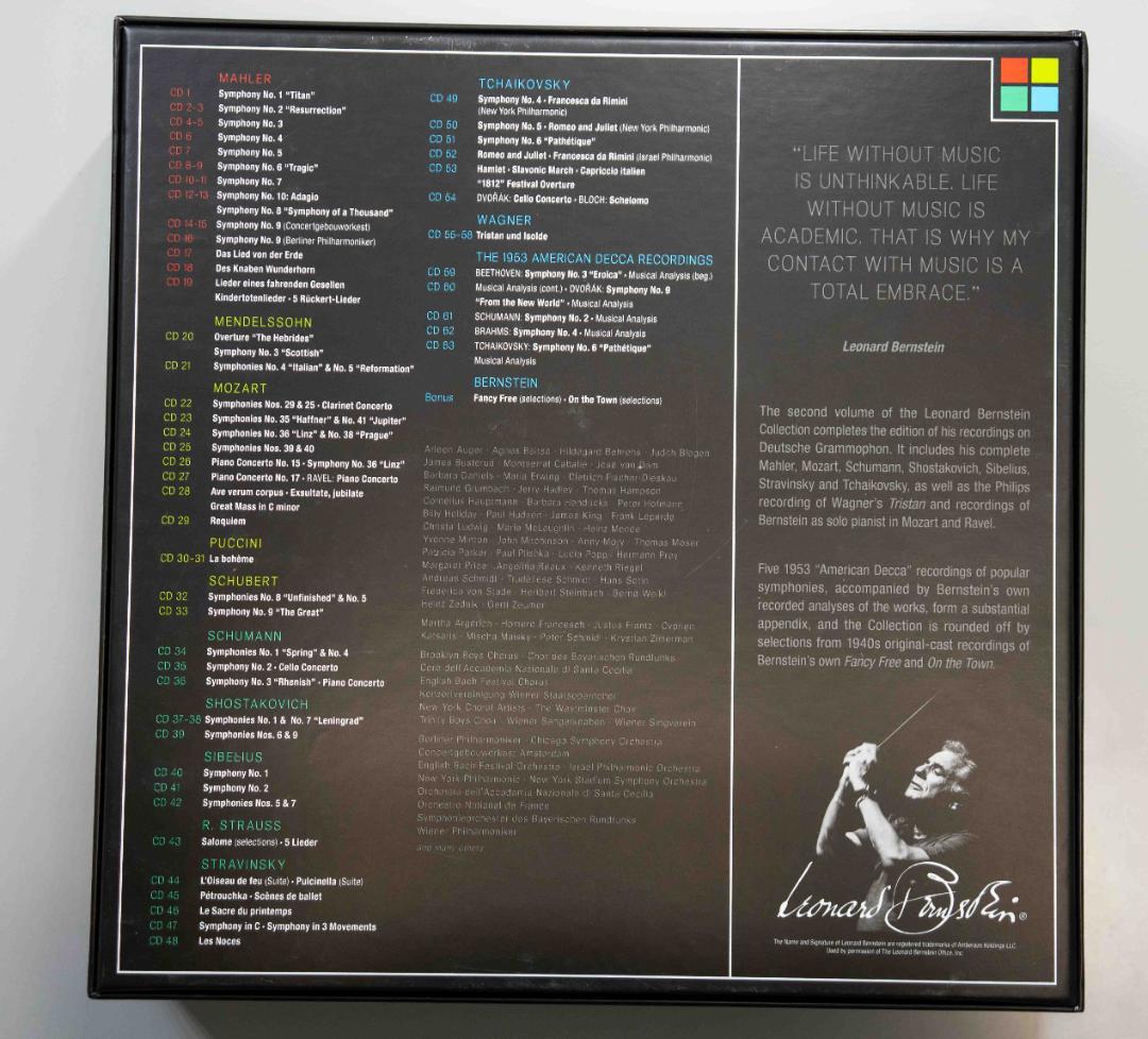 レナード・バーンスタイン Collection Vol. 2