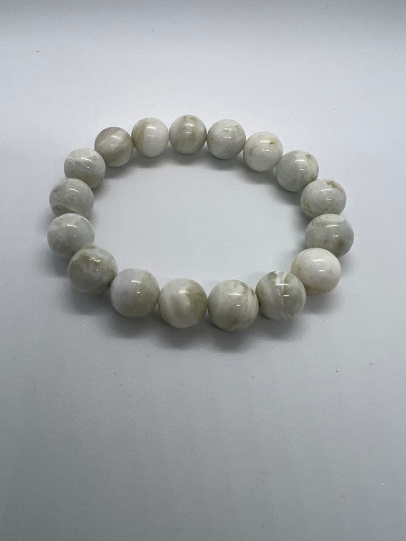 糸魚川翡翠１２ミリブレスレット16玉　証明書付き