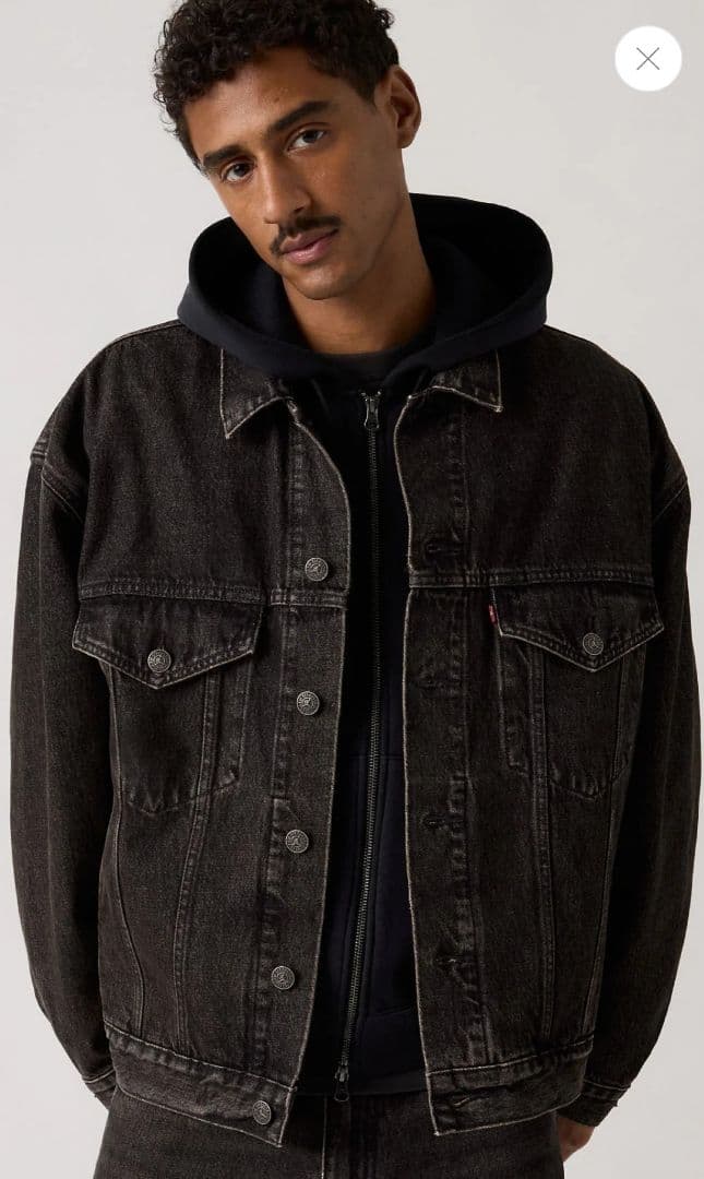 ジャケット・アウター Jordan LEVI'S Type III Denim Trucker M