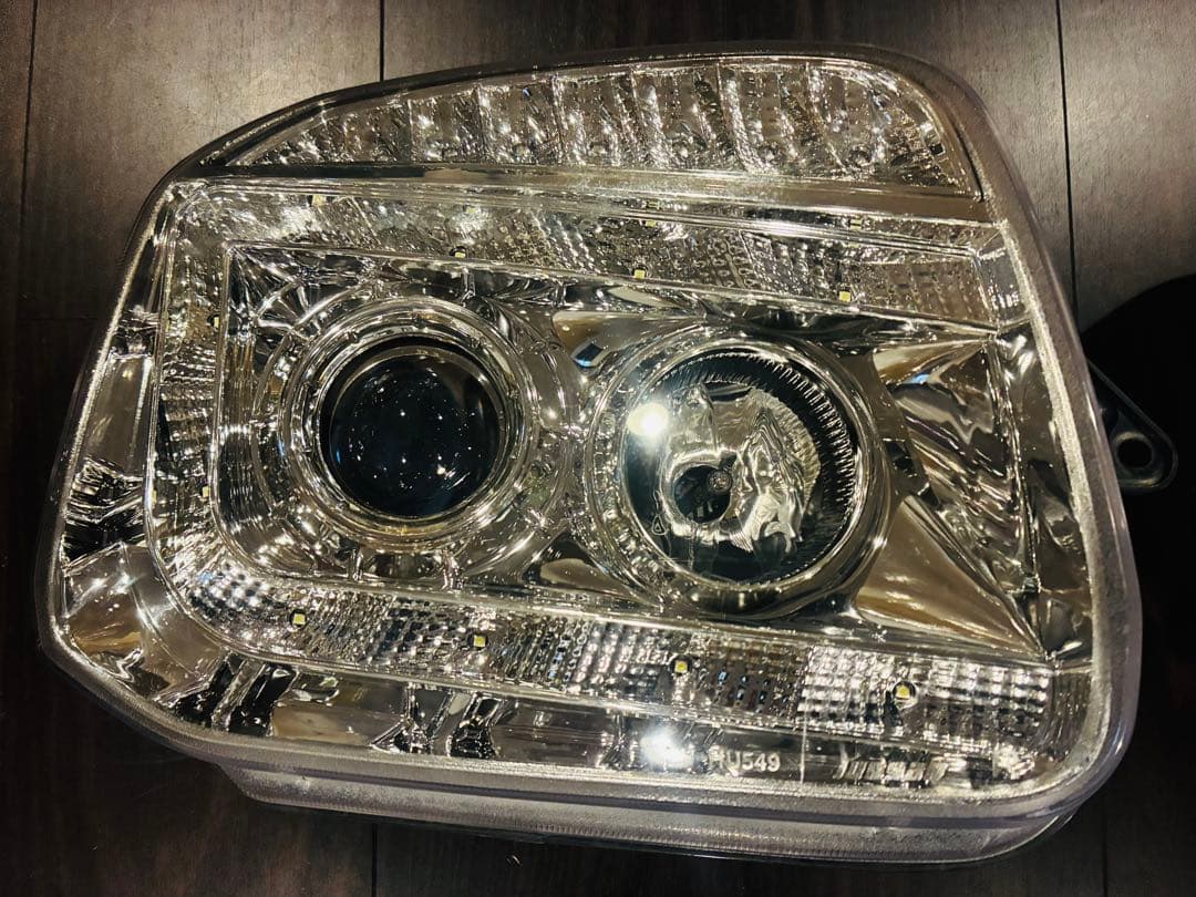 ☆★ジムニー JB23 1〜10型 高輝度LEDシャークヘッドライト 中古品★☆