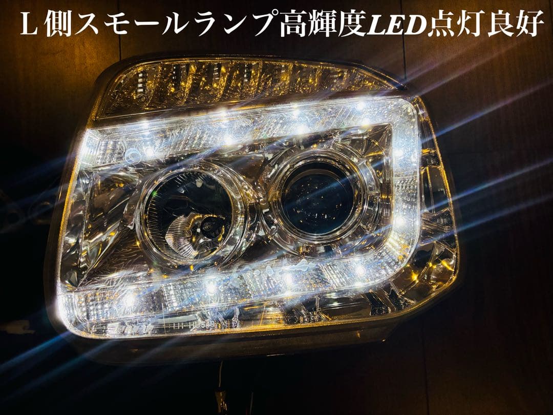 ☆★ジムニー JB23 1〜10型 高輝度LEDシャークヘッドライト 中古品★☆