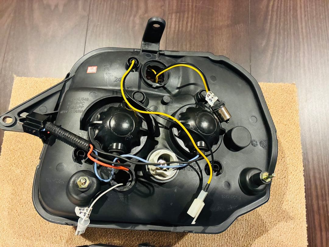 ☆★ジムニー JB23 1〜10型 高輝度LEDシャークヘッドライト 中古品★☆