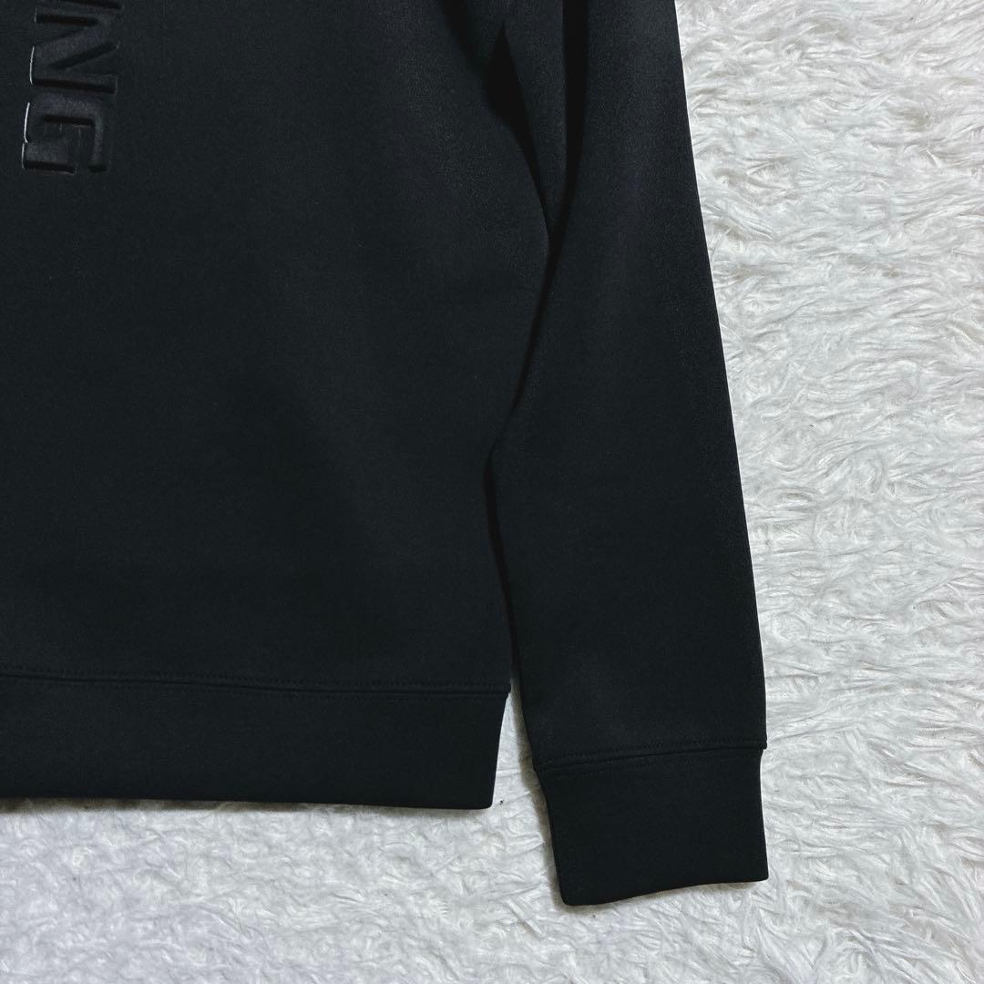 近年モデル⭐️ブリーフィング　スウェット　エンボス加工　3D ゴルフ　黒　XS