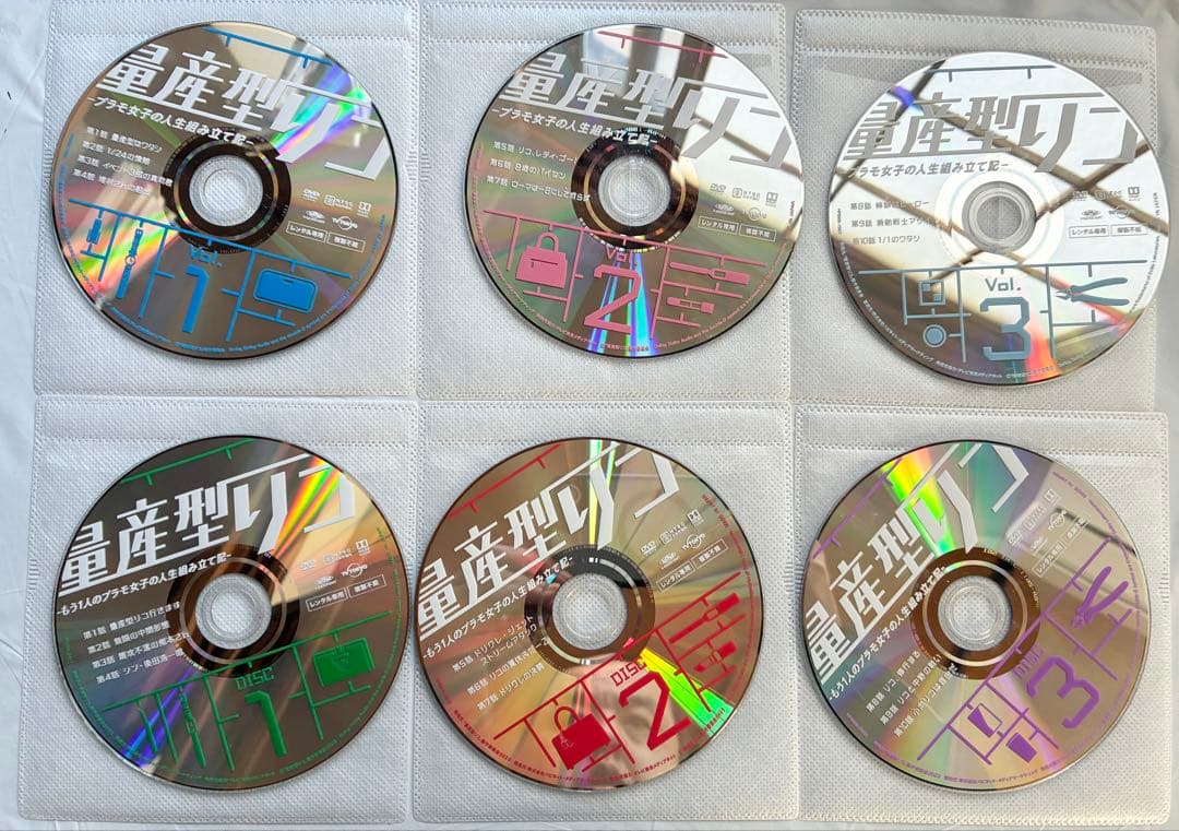 【レンタルアップ】「量産型リコ」シリーズDVD 1期2期