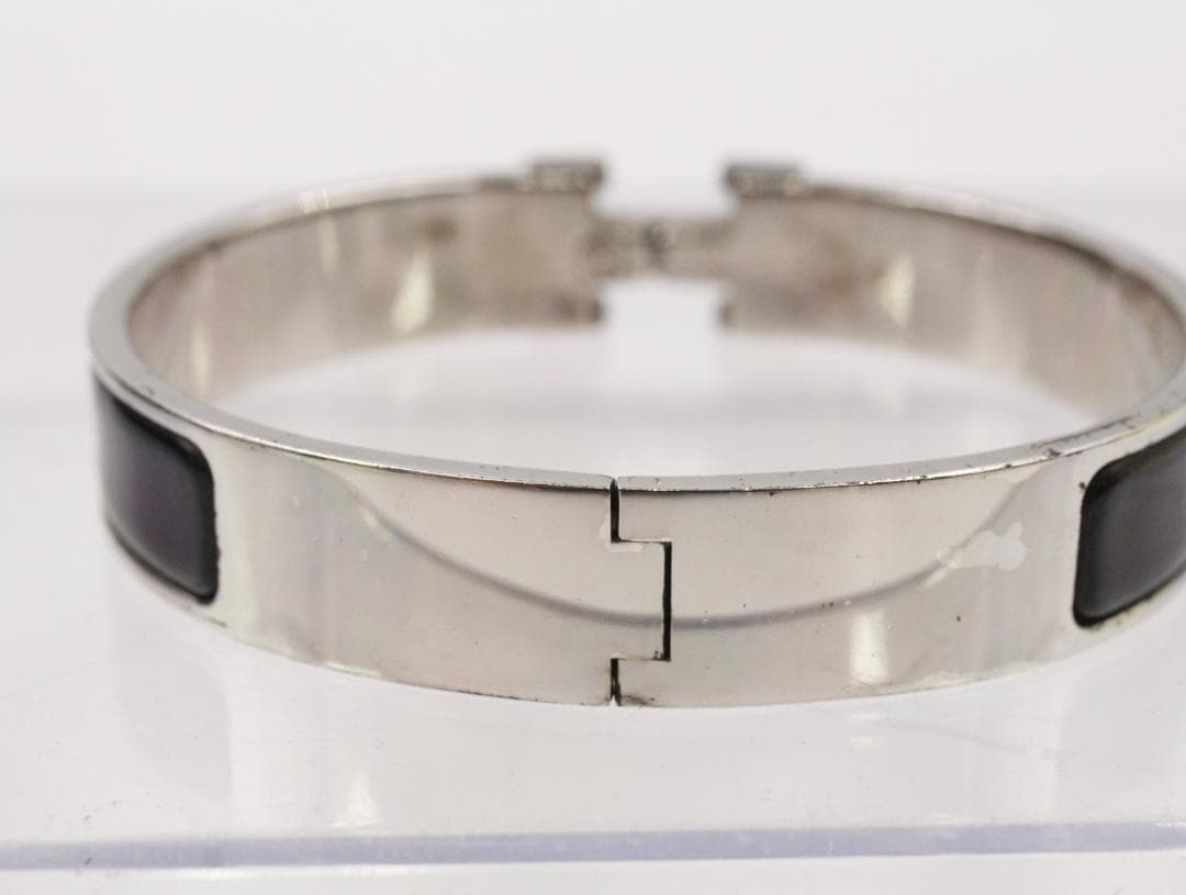 ▲HERMES エルメス クリックH エナメルブレスレット バングル