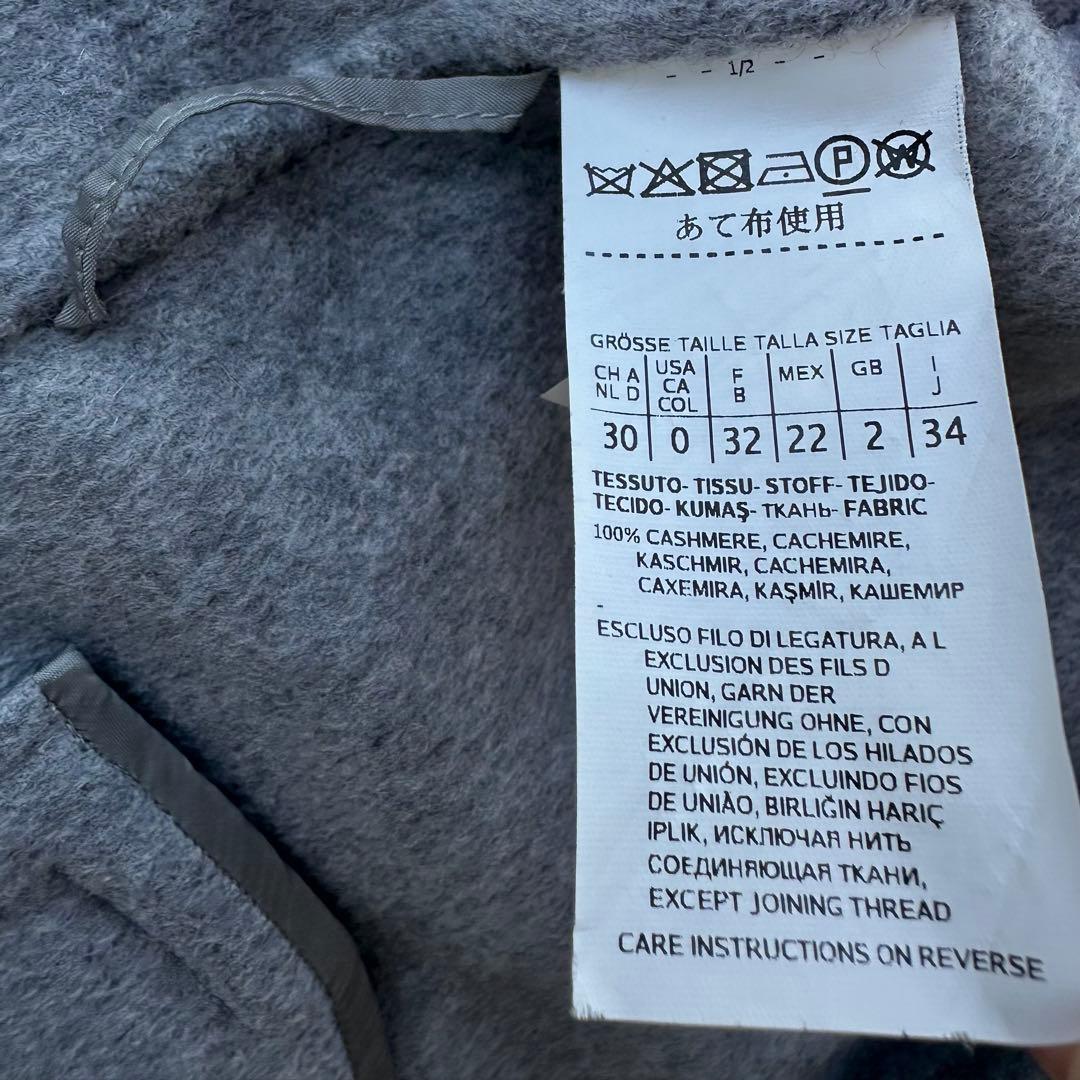 MAXMARA マックスマーラ　カシミヤ　フーデット　コート　白タグ　リアルト