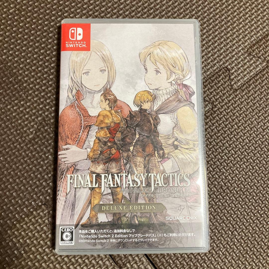 美品 FFタクティクス デラックスエディション DC未使用 ２アップデート可