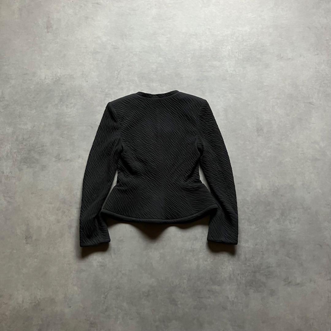 ジャケット・アウター GiorgioArmani cotton silk pleated jacket