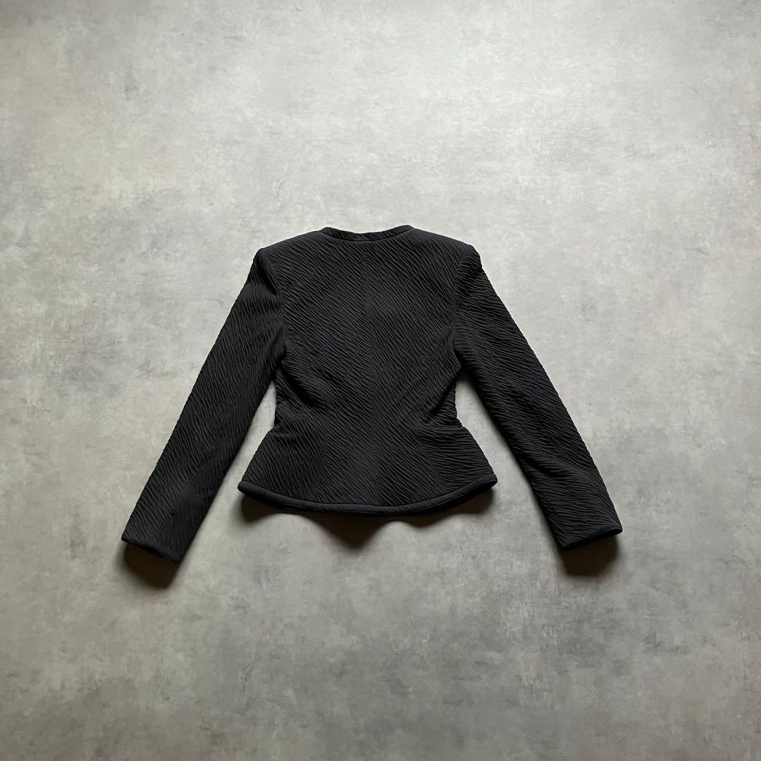 ジャケット・アウター GiorgioArmani cotton silk pleated jacket