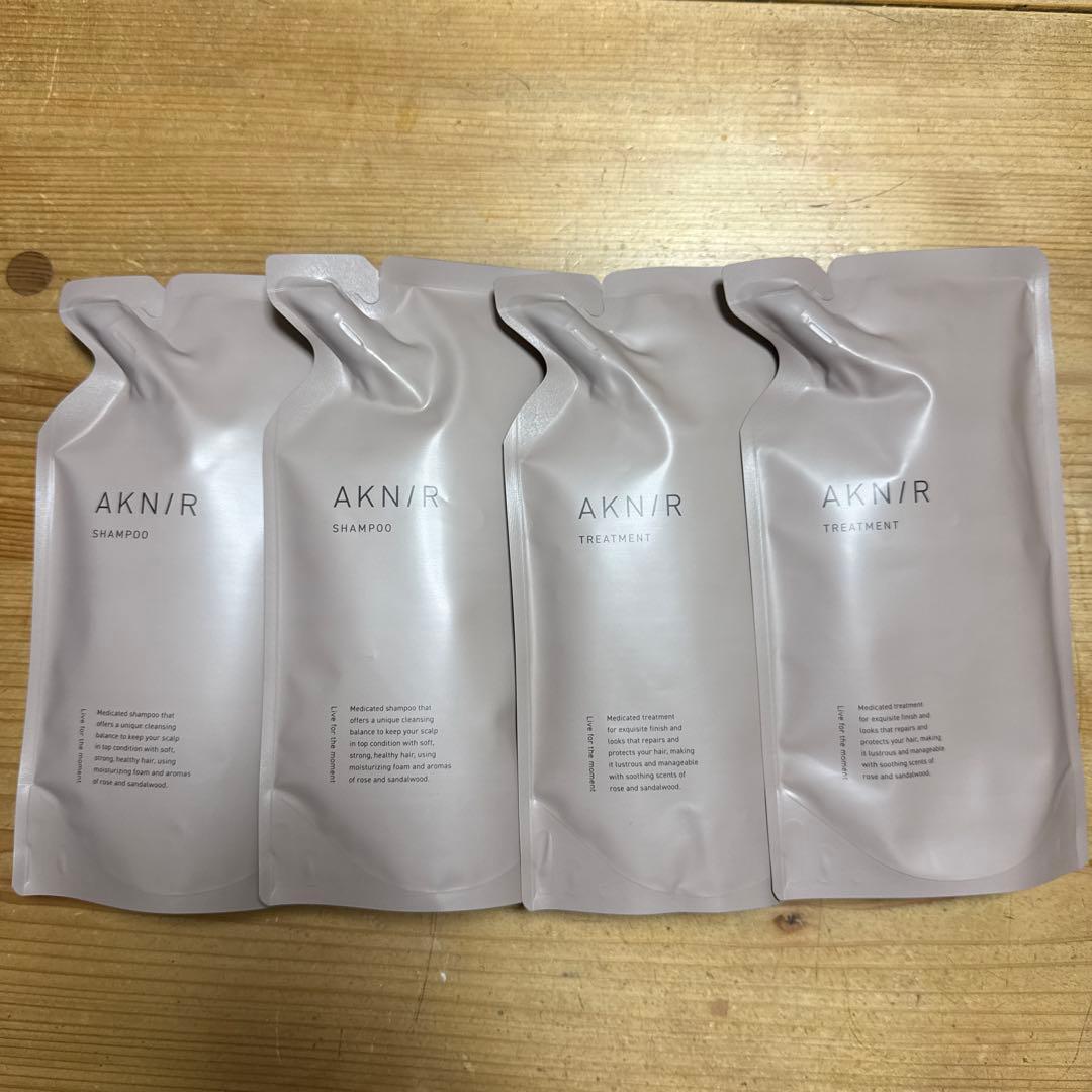 AKNIR薬用シャンプー・トリートメントBR4個セット