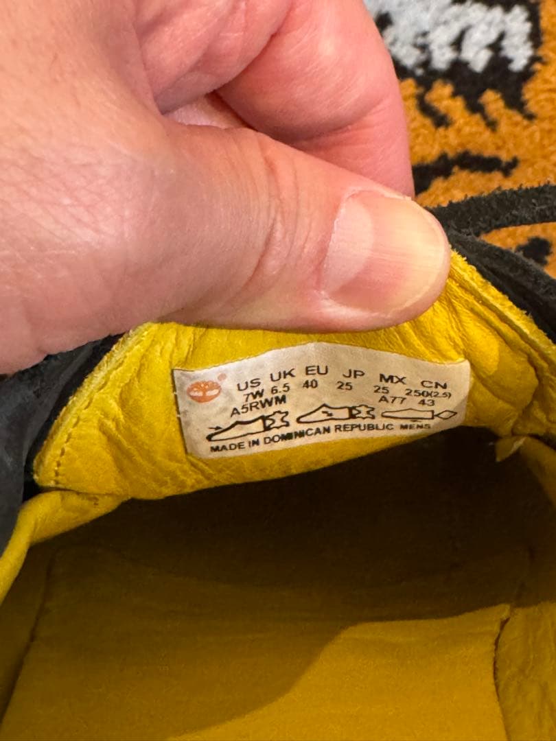 Timberland 3EYE 黒 ヌバック OVY KAJA ティンバーランド