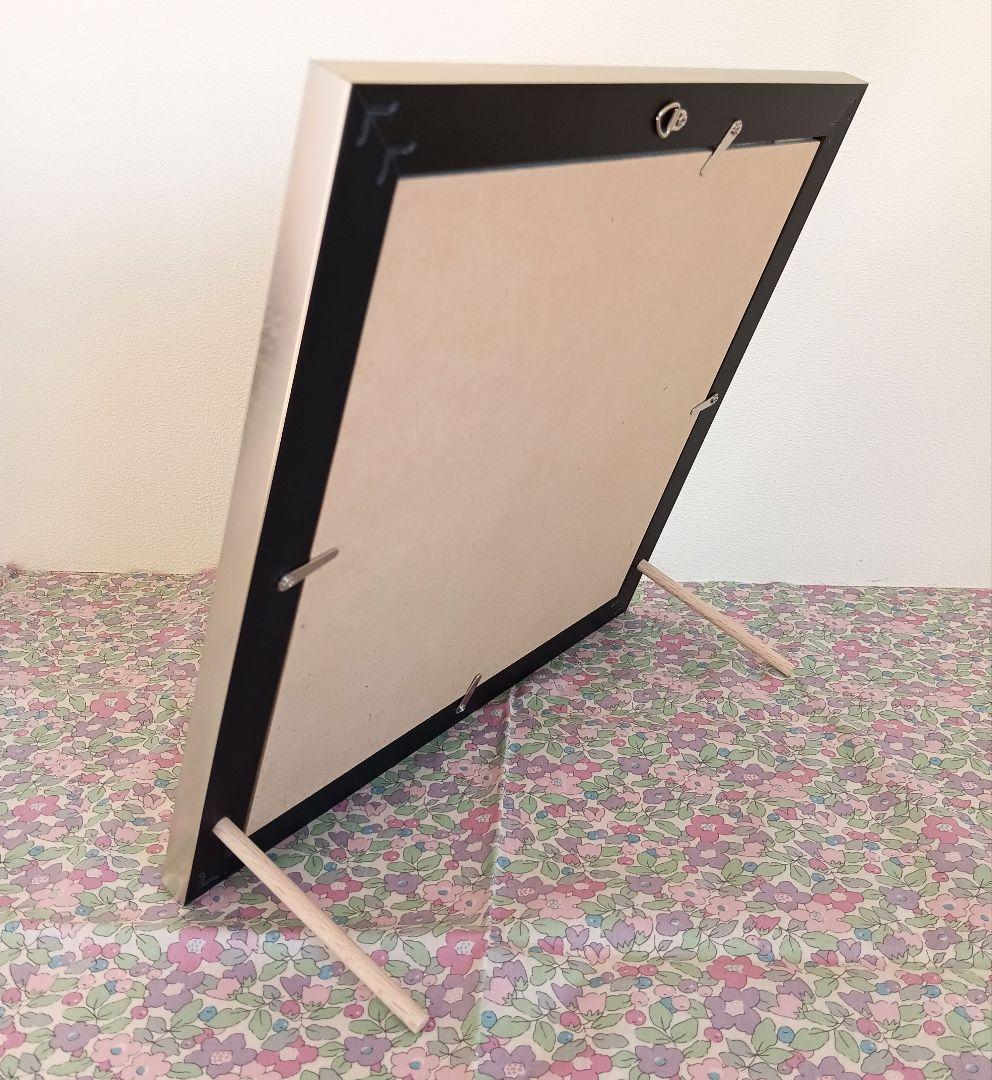 ◆完成品◆ホビーラホビーレクロスステッチフレーム〈輪飾り〉