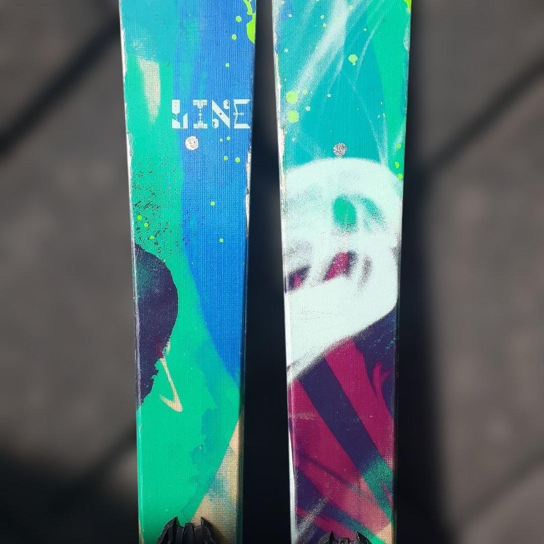 LINE スキー板 　168cm 130-110-95-115（実寸）