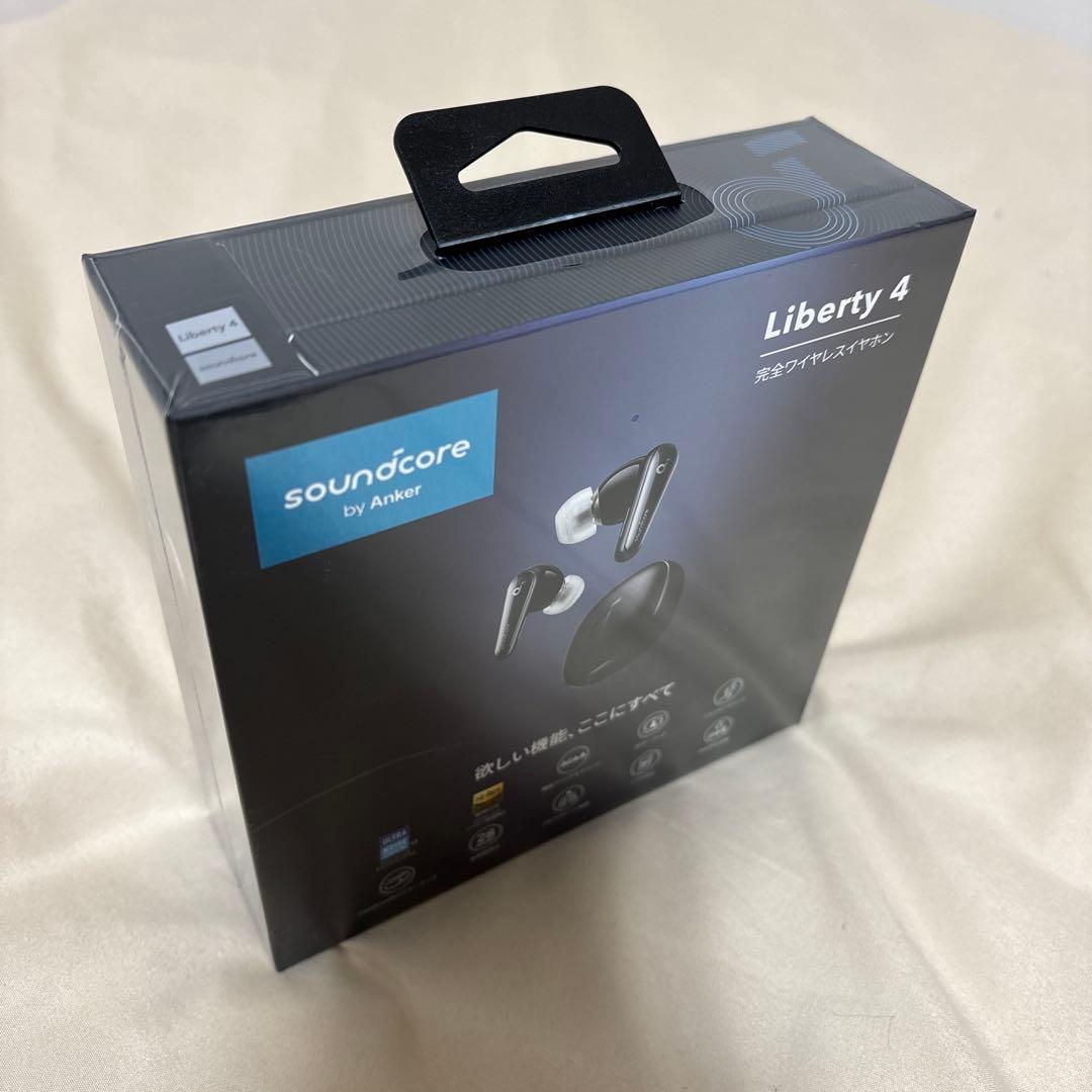 新品未開封soundcore Liberty 4 ワイヤレスイヤホン ブラック