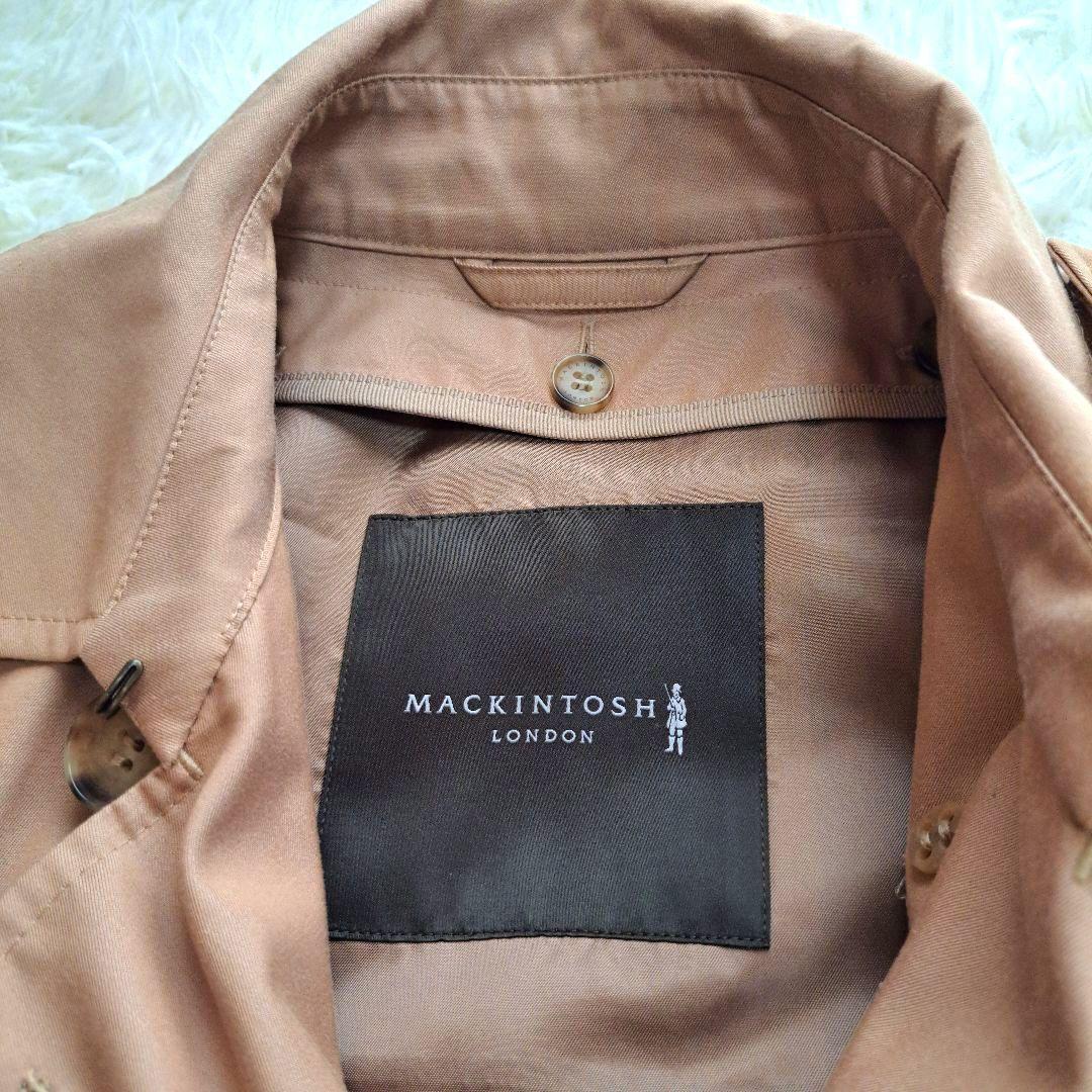 【MACINTOSH LONDON】トレンチコート　ライナー付　キャメル　40