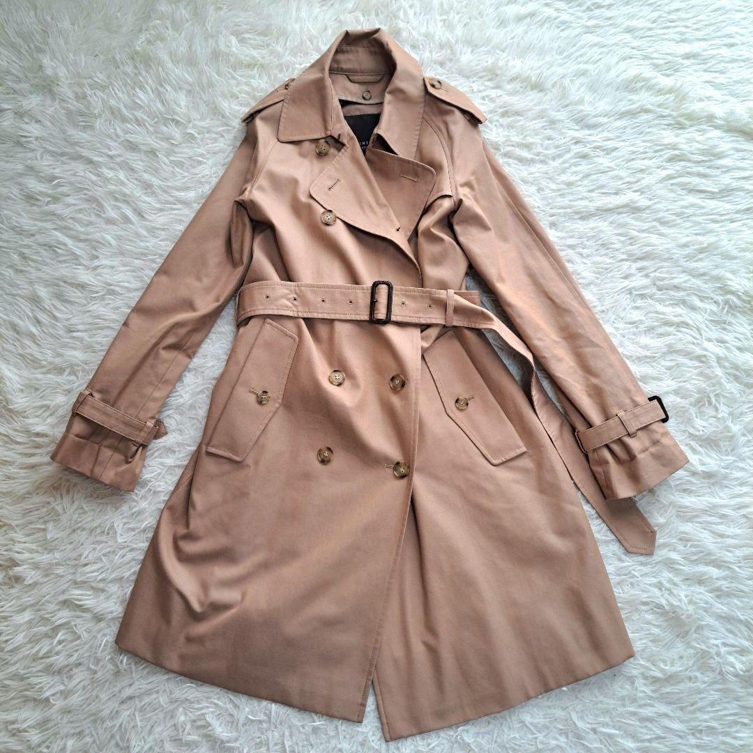 【MACINTOSH LONDON】トレンチコート　ライナー付　キャメル　40