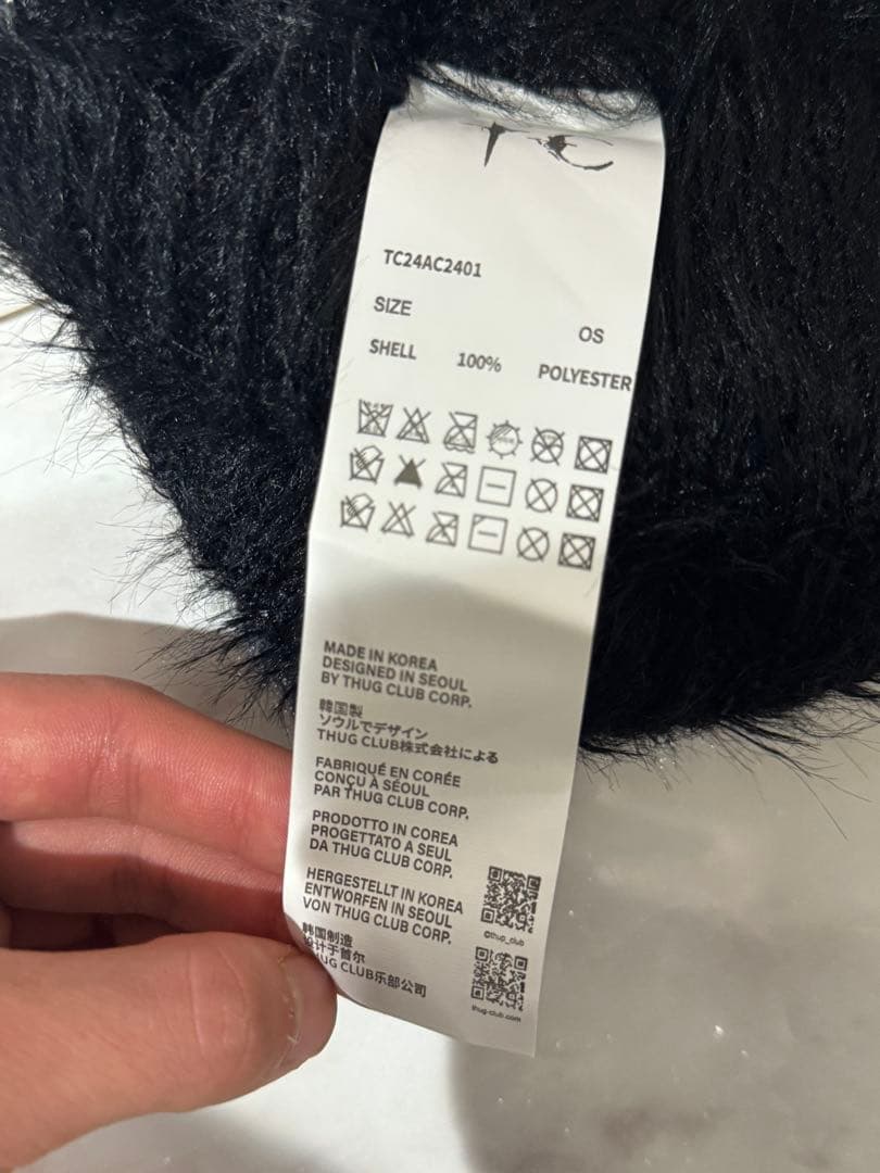 新品　Thug clubビーニー　サブクラブ　帽子