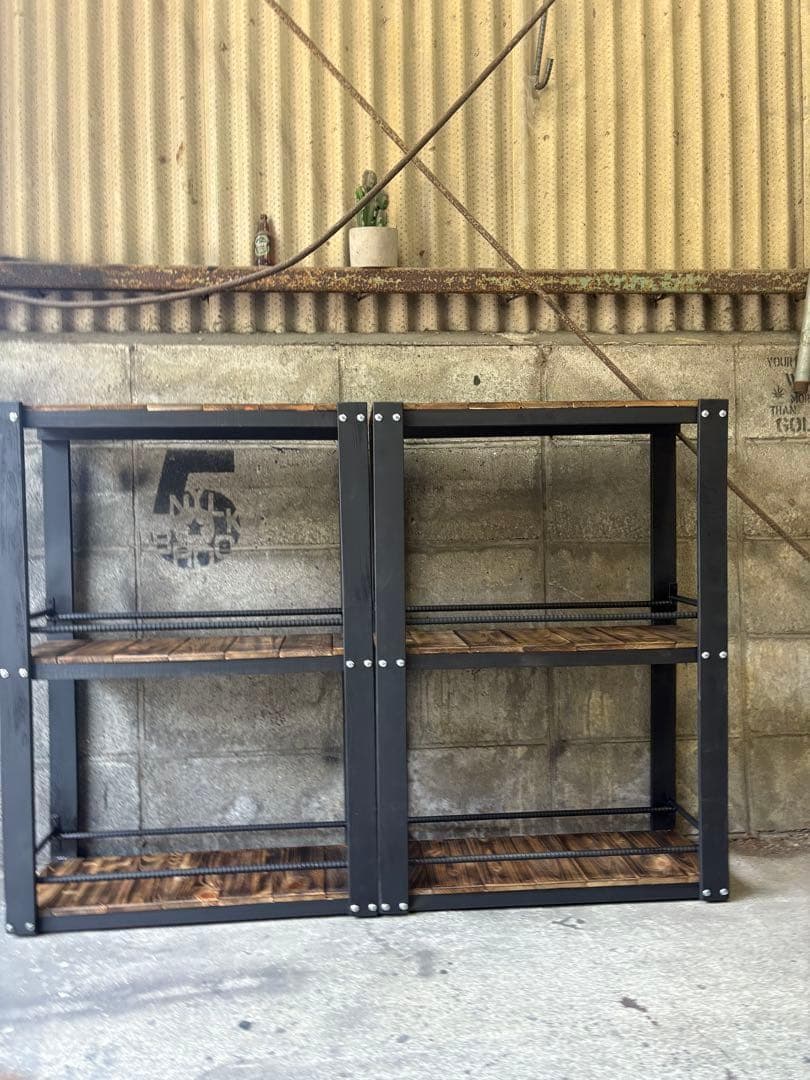 ウイスキーラック　上段バー無しタイプ　特大ウィスキーラック　飾り棚 1123