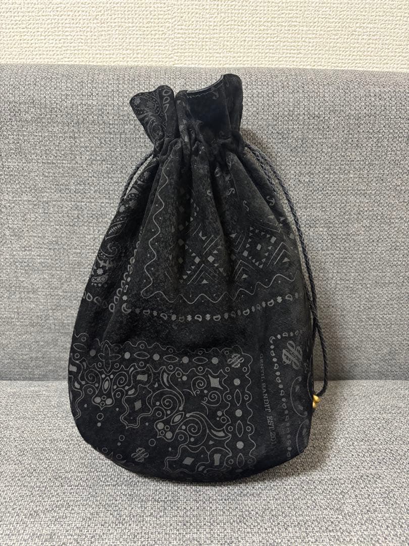 【美品】GENTIL BANDIT スエード巾着バッグ