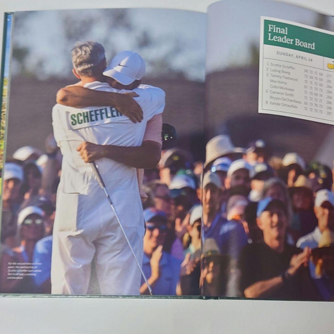 マスターズゴルフ2024年度公式写真集(洋書)レア物