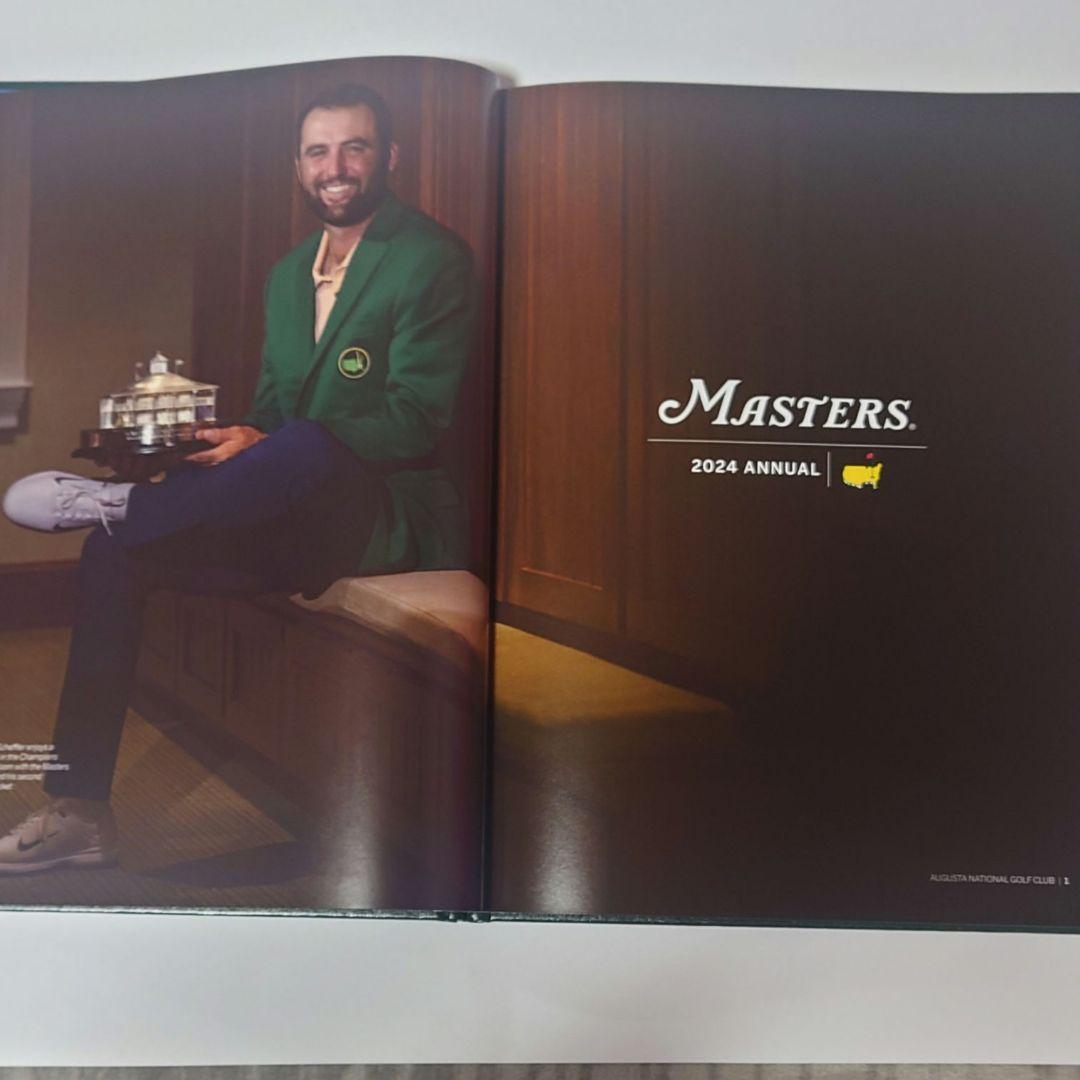 マスターズゴルフ2024年度公式写真集(洋書)レア物
