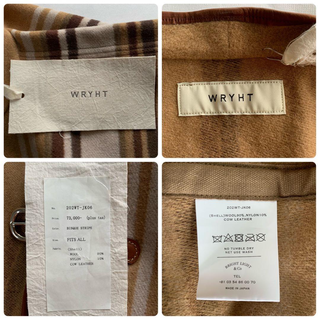 【WRYHT】ASYMMETRY CAPE PONCHO／新品タグ付／送料込