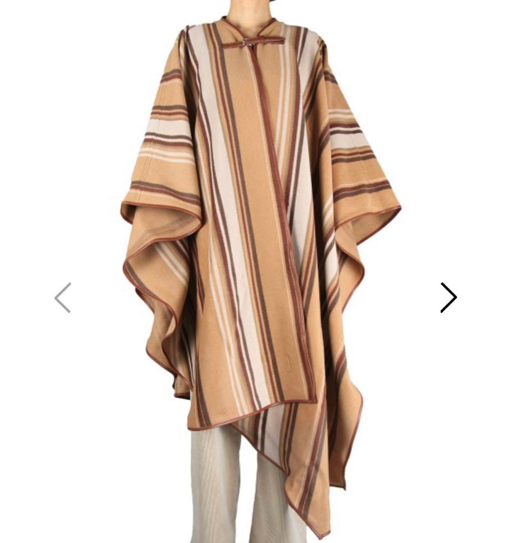 【WRYHT】ASYMMETRY CAPE PONCHO／新品タグ付／送料込
