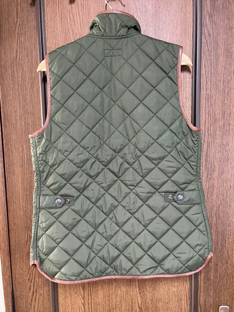 【美品】ポロラルフローレン キルテッドベスト　M 中綿キルティング ベスト