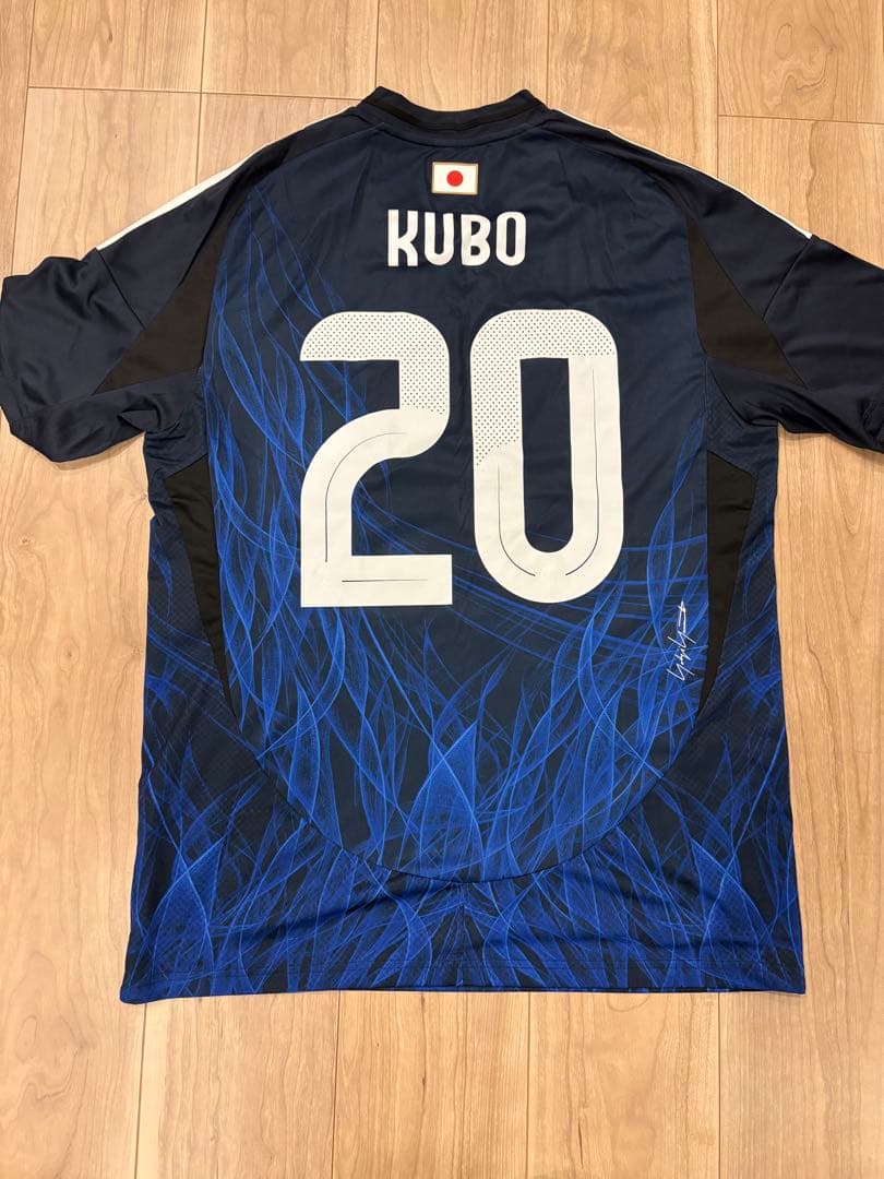 正規品 久保建英 20番 日本代表 レプリカ ユニフォーム XL