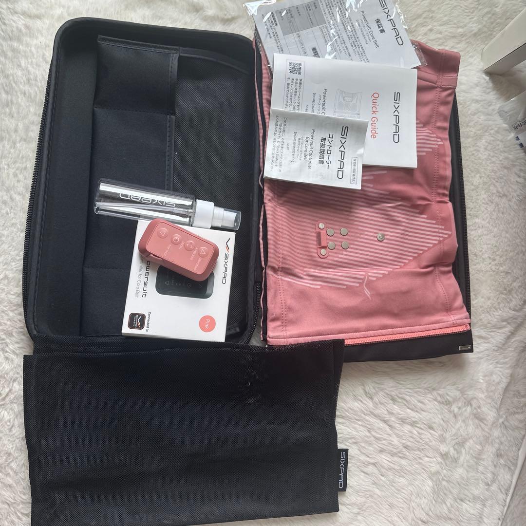 シックスパッド　パワースーツコアベルト　Mサイズ　専用リモコン付き