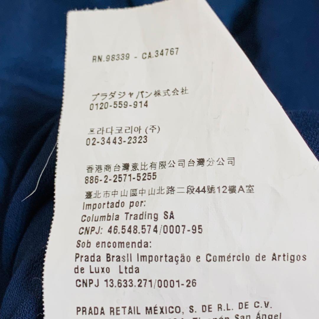 ミュウミュウ ベアトップワンピース イタリア製 ネイビーブルー 美品