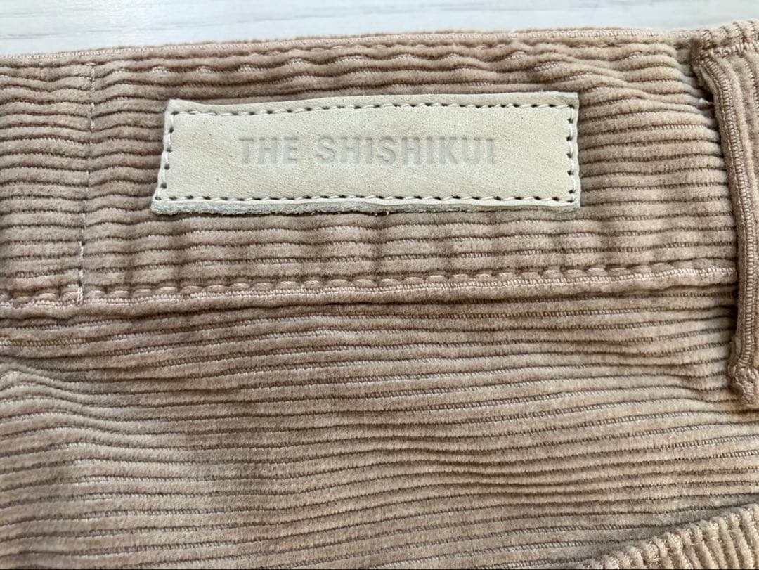 THE SHISHIKUI ベージュ コーデュロイ