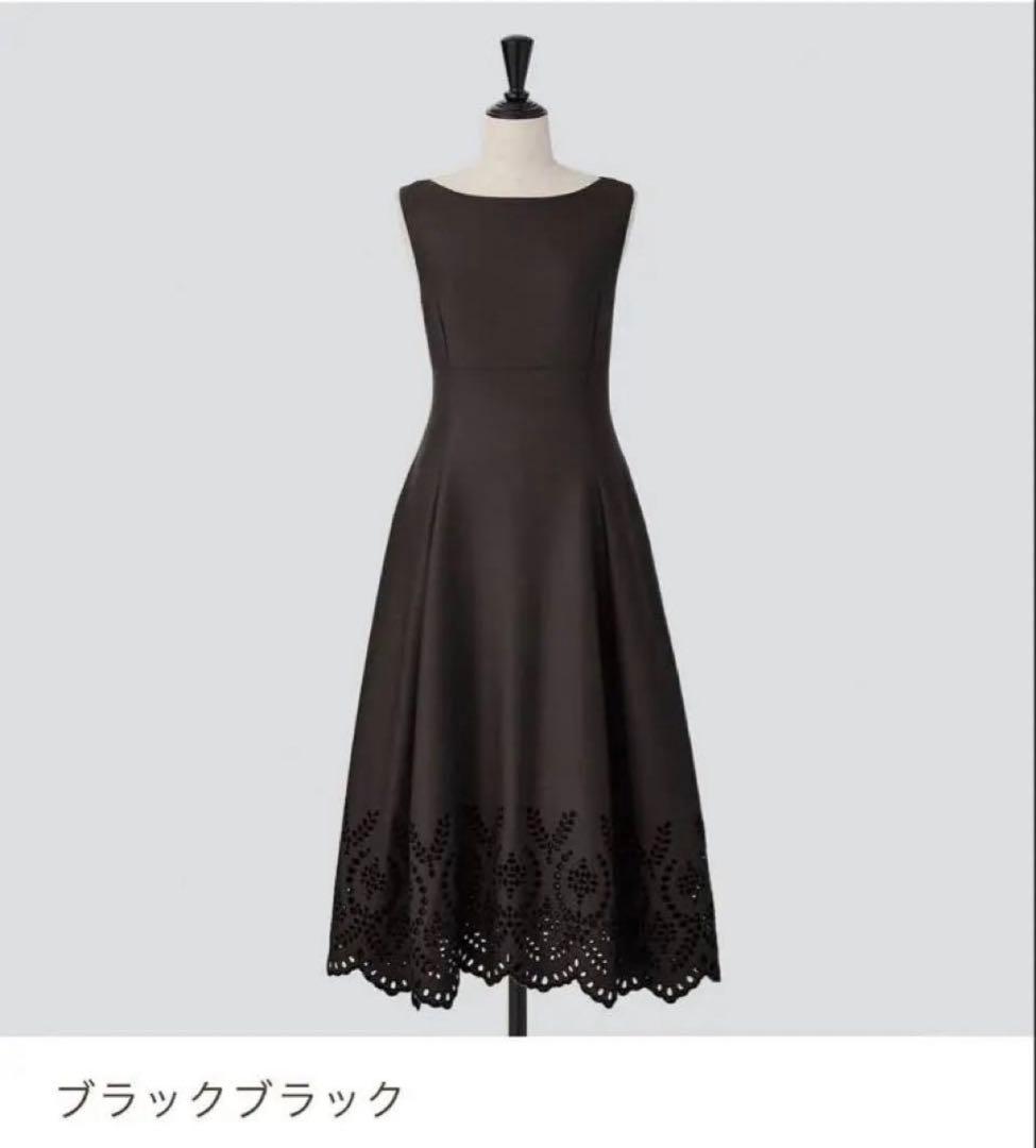 定価20万Foxeyフォクシー　ブティック　ウールワンピース