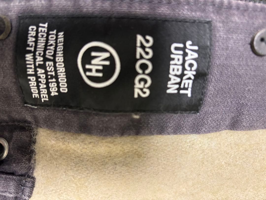 NEIGHBORHOOD N-1 DECK JK. COブラック Mサイズ