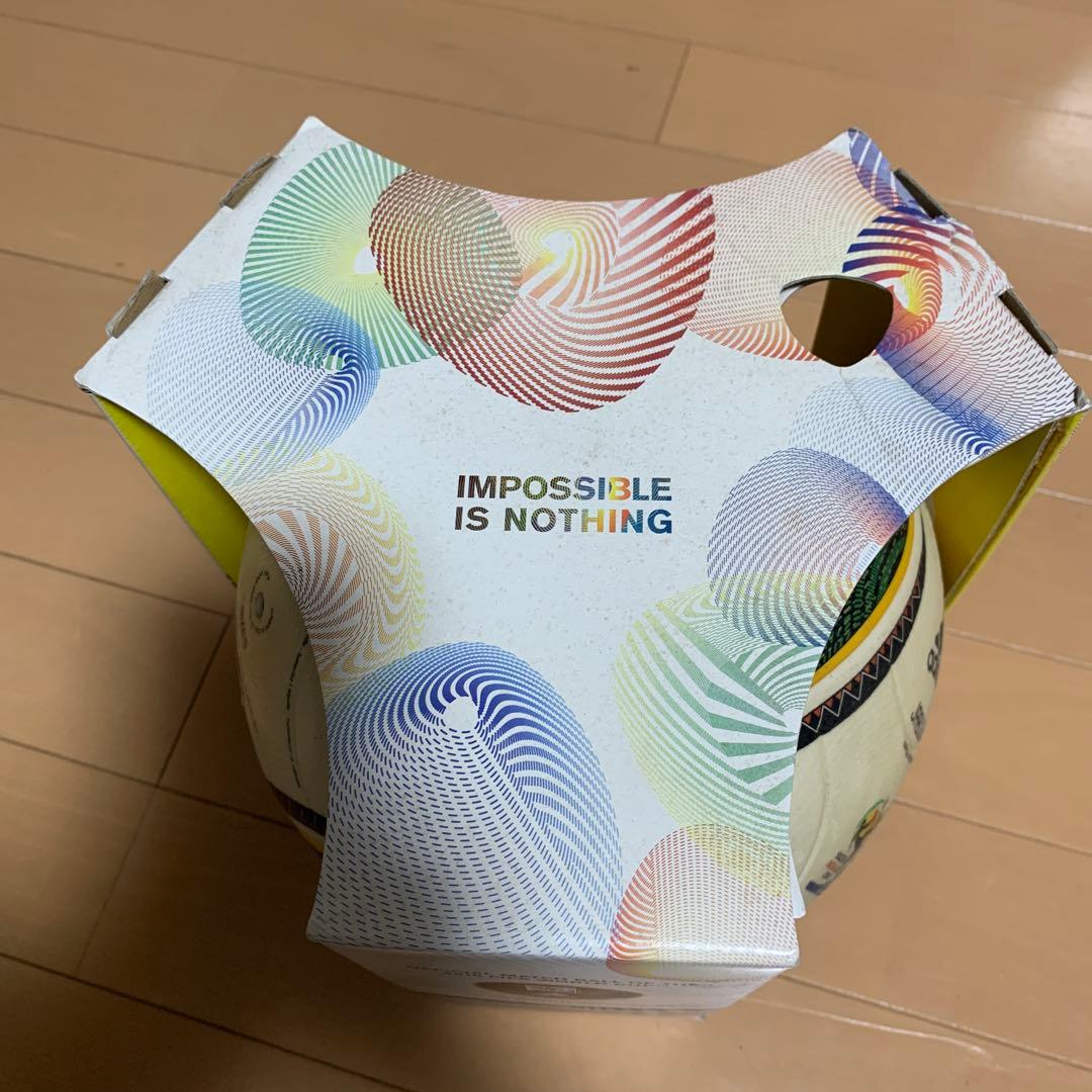 未使用　2010 南アフリカ W杯　サッカー　ジャブラニ　jabulani